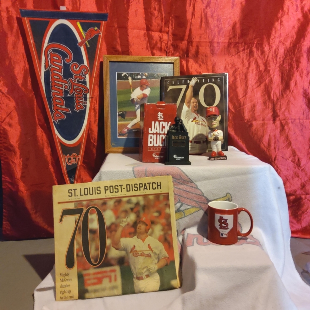 STL Cardinals memorabilia lot, $150 value